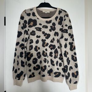 LOFT Leopard Sweater